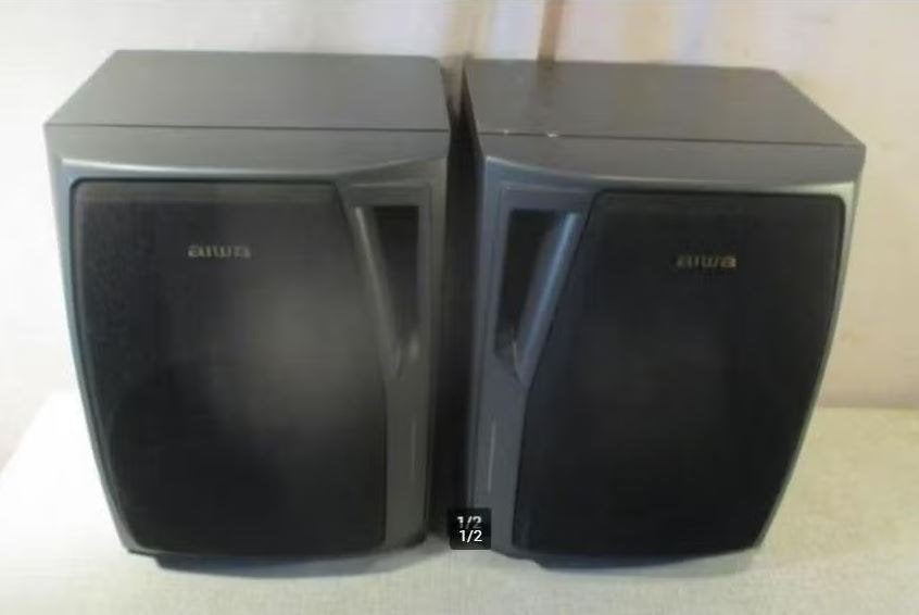 2 haut-parleurs Prima - Awai - type SX-NS22, TV, Hi-fi & Vidéo, Enceintes, Enlèvement ou Envoi, Comme neuf, Moins de 60 watts