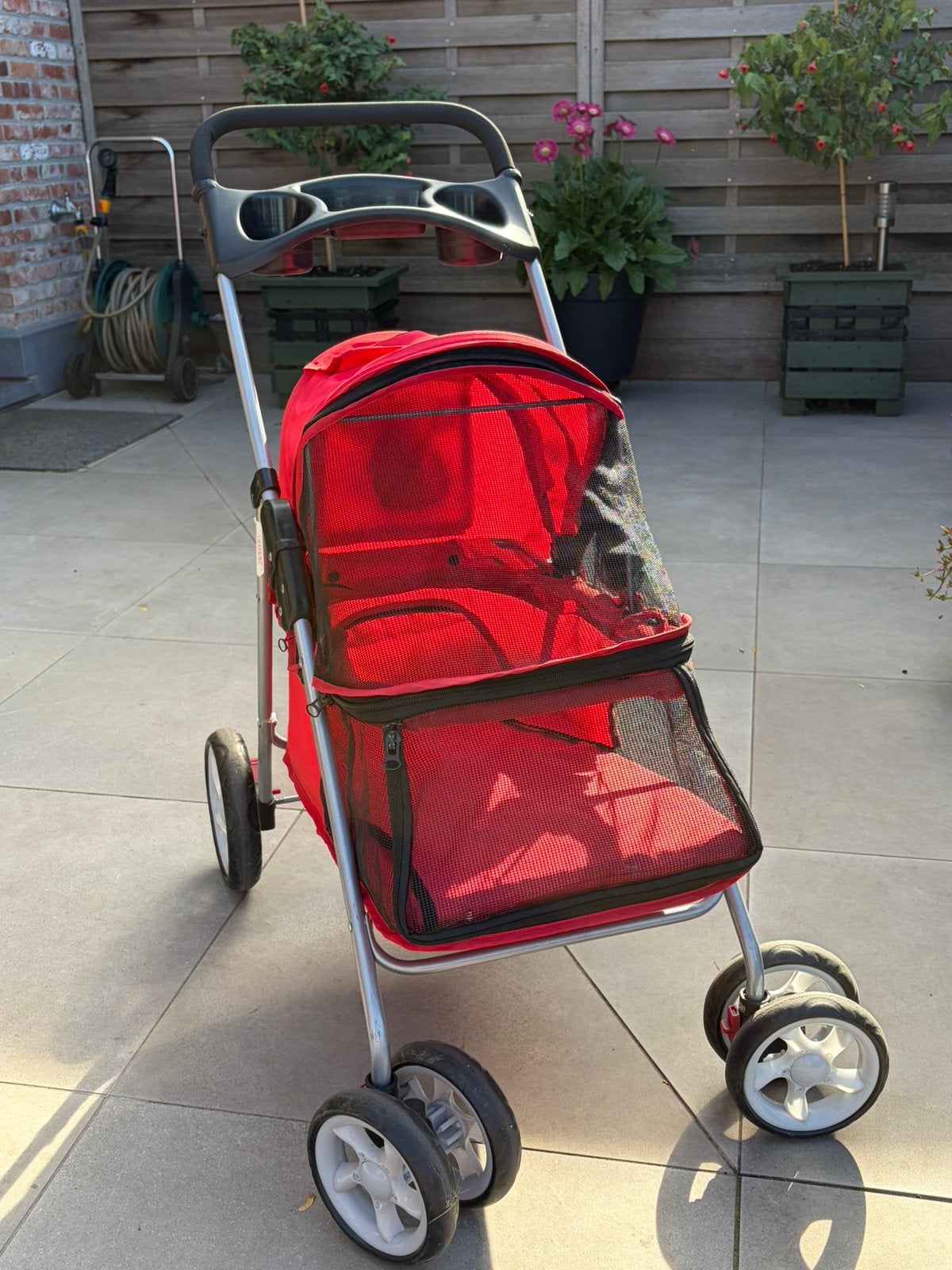 Honden buggy, Ophalen, Zo goed als nieuw