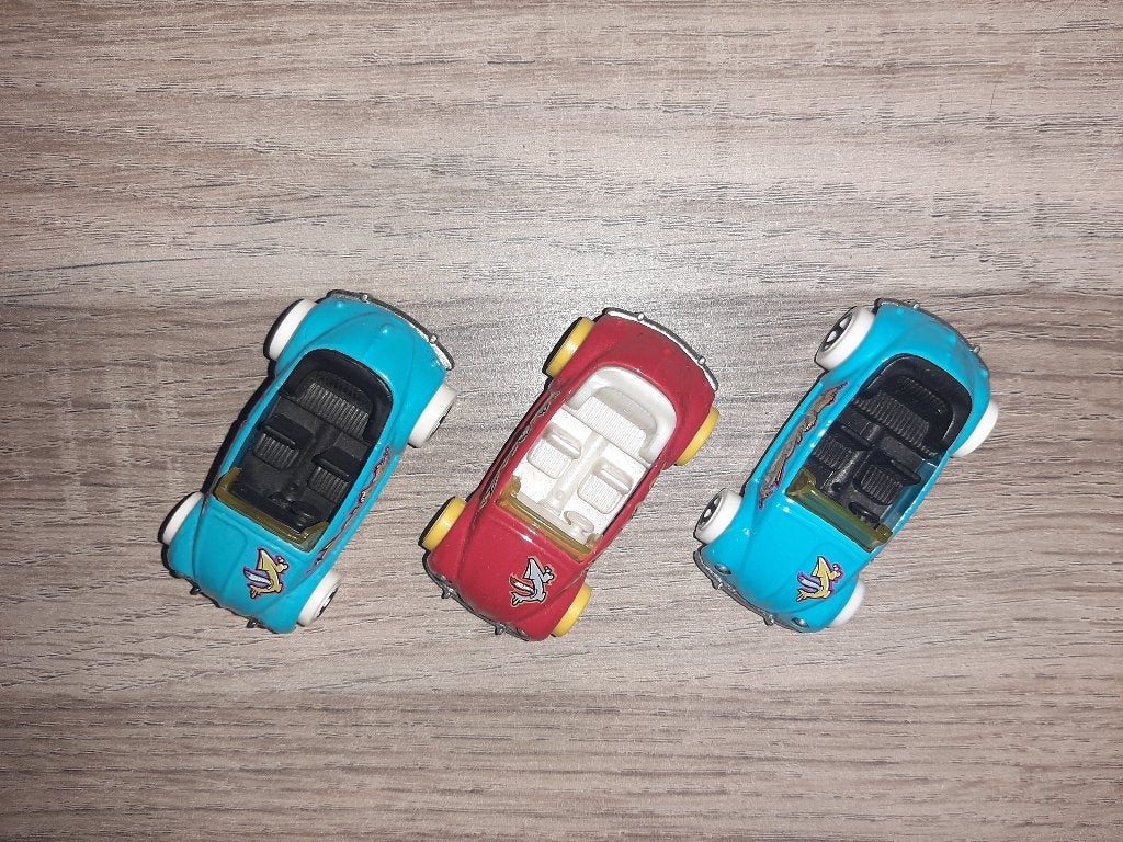 3x Hot Wheels Volkswagen Beetle 1988 (nearly mint), Enlèvement ou Envoi, Comme neuf, Voiture