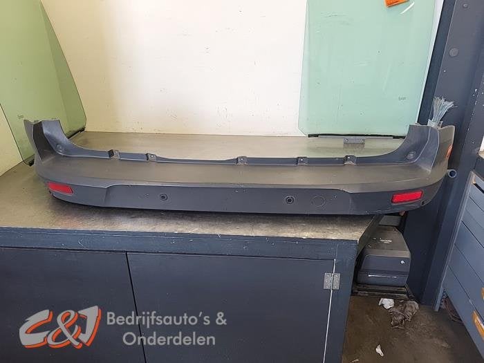 Achterbumper van een Ford Transit Connect (KUNSTOF), Auto-onderdelen, Gebruikt, -, -, Ophalen of Verzenden