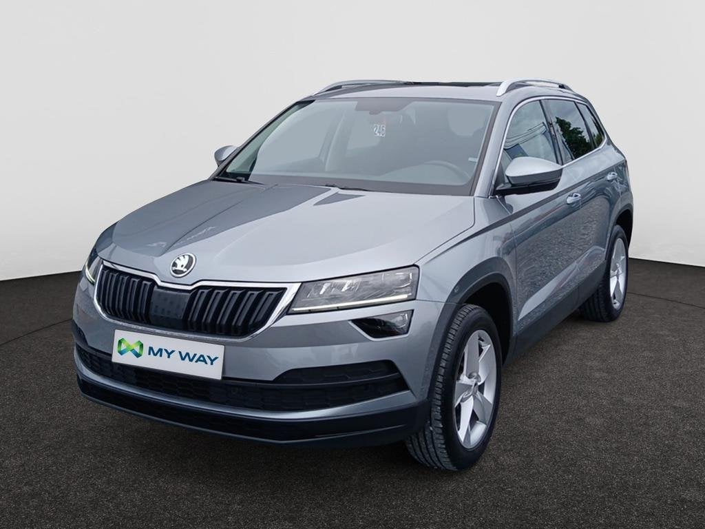 Skoda Karoq Karoq 1.0 TSI Ambition, Auto's, https://public.car-pass.be/vhr/bc4d47f4-a80a-40eb-a1d4-7f7516e0fc6d, Lederen bekleding