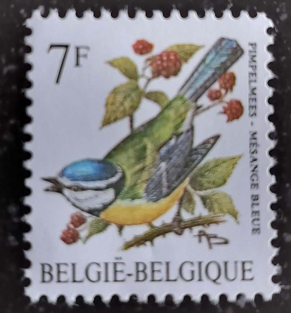 Timbre de Belgique non estampillé, Enlèvement ou Envoi