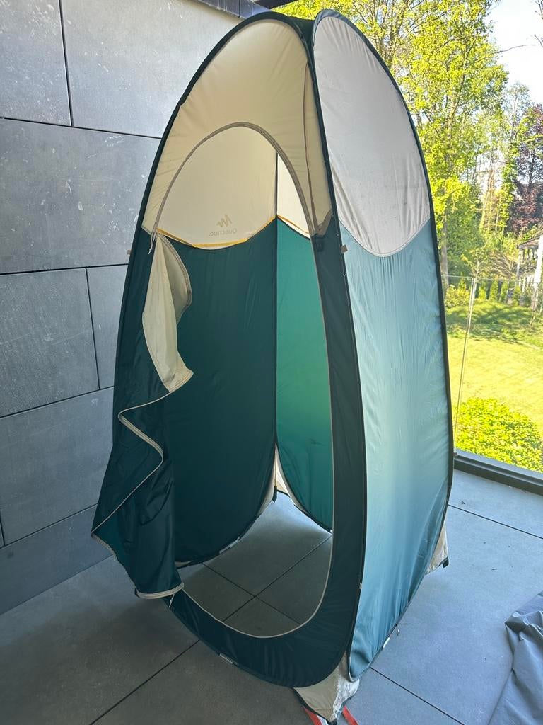 Quechua-tent/cabine (Decathlon) — snelle montage, Caravans en Kamperen, Tenten, Ophalen, Gebruikt