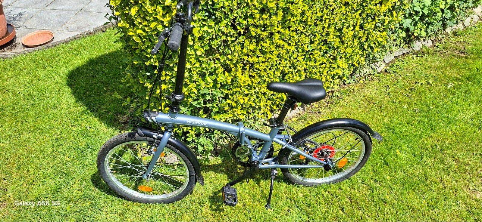 Vélo pliable btwin comme neuf, Vitesses, Frein sur jante, Comme neuf, Enlèvement