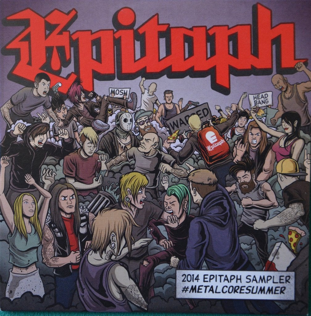 Échantillonneur d'épitaphes 2014 -- CD promotionnel -- (y), CD & DVD, CD | Hardrock & Metal, Enlèvement ou Envoi, Comme neuf, Compilation