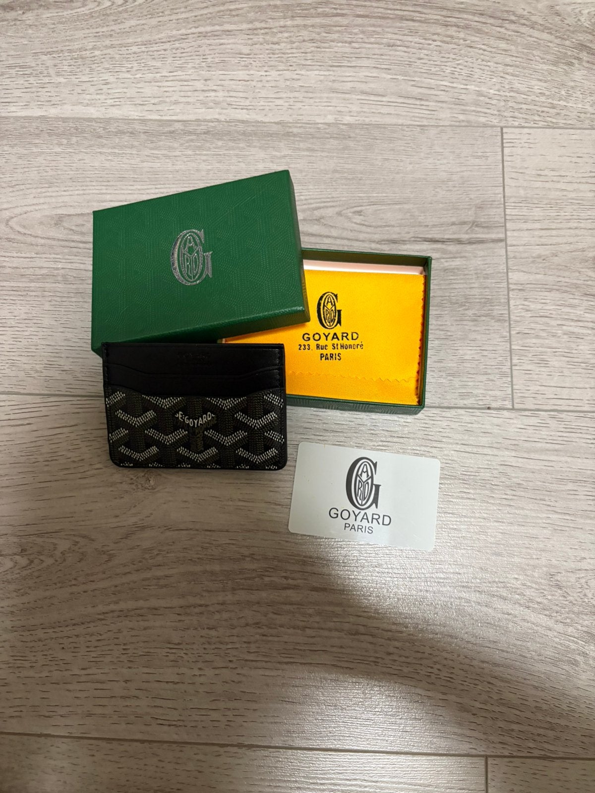 Portefeuille Goyard, Bijoux, Sacs & Beauté, Enlèvement ou Envoi, Neuf, Noir, Autres marques