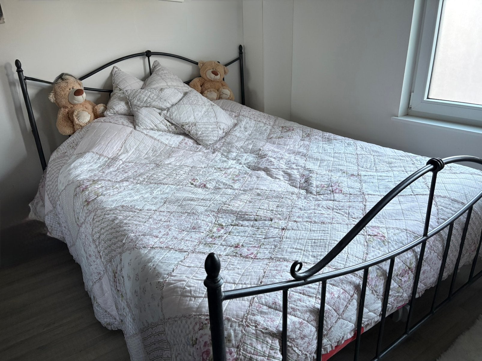 Bed, Ophalen, Gebruikt, Tweepersoons, 200 cm