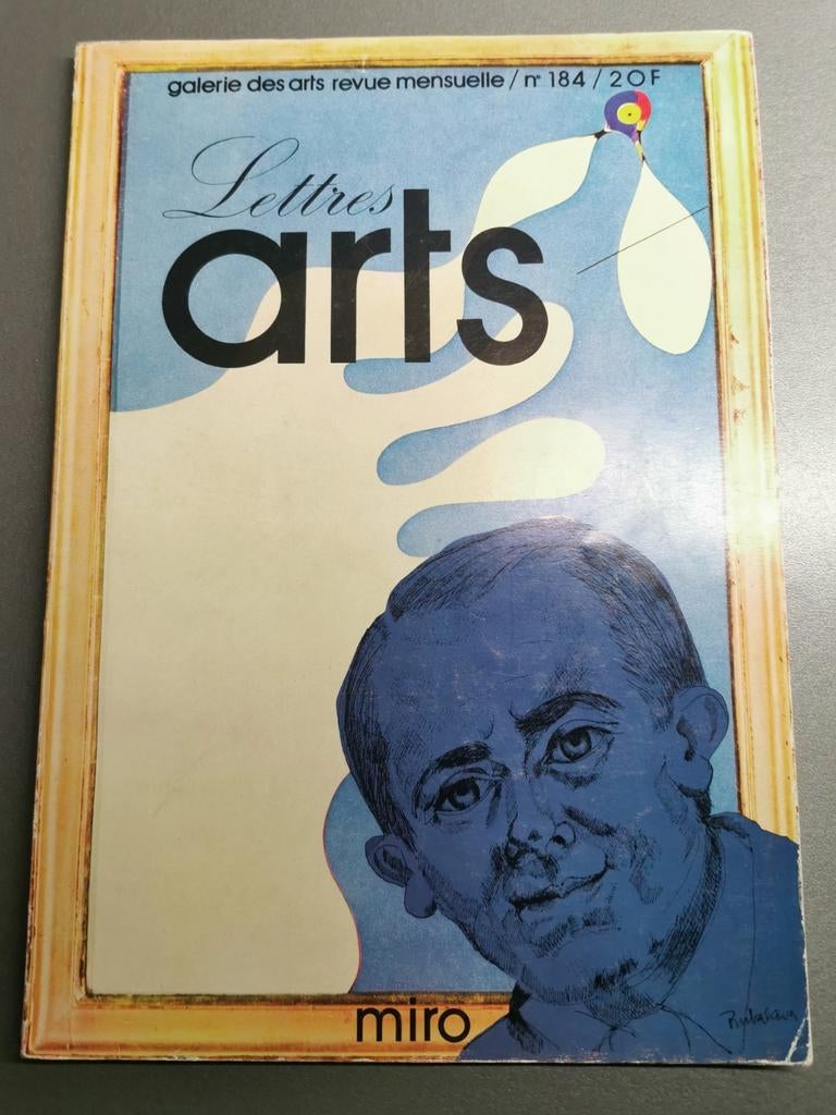Lettres arts, Ophalen of Verzenden, Gelezen