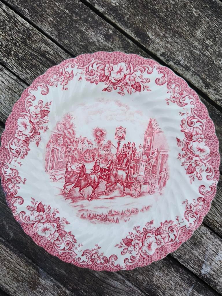 Dinerbord 25 cm, 6 st, Antiek en Kunst, Ophalen of Verzenden