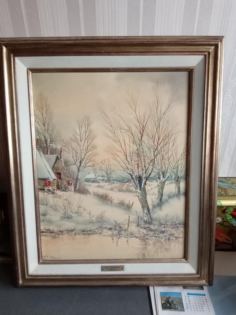 Schilderij, Antiek en Kunst, Kunst | Schilderijen | Klassiek, Ophalen