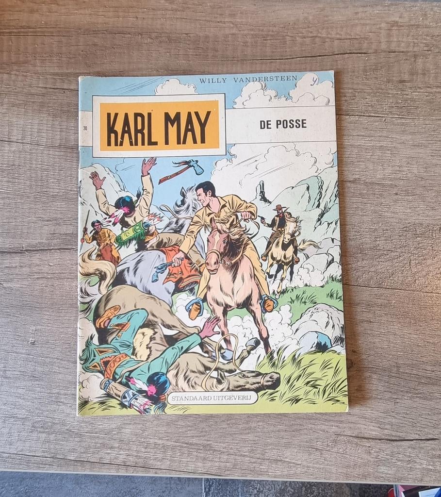 Karl May - The Posse, Une BD, Enlèvement ou Envoi, Willy Vandersteen