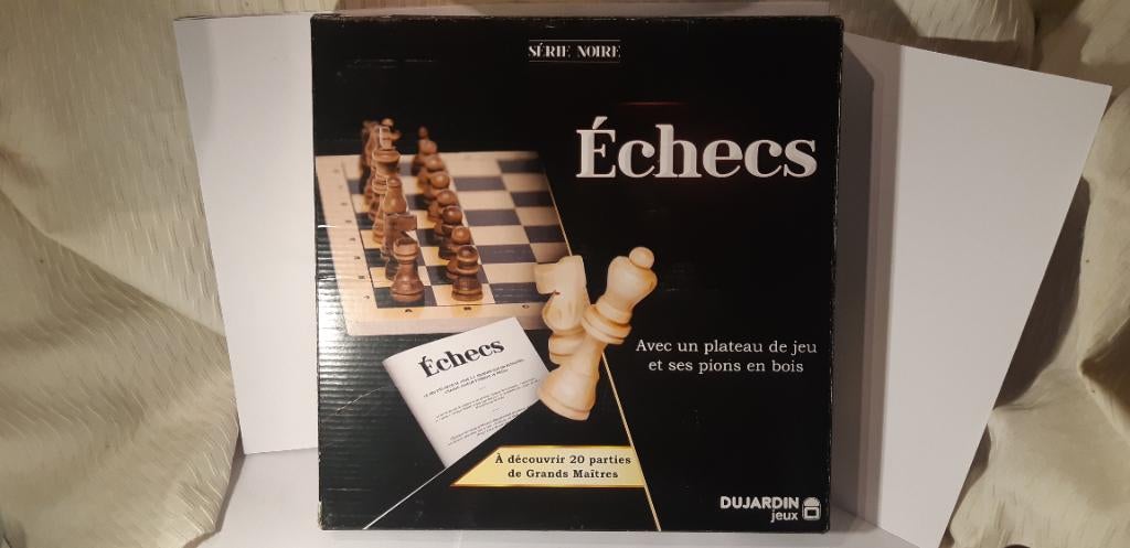 Jeu d'échecs  Dujardin, 1 ou 2 joueurs, Enlèvement