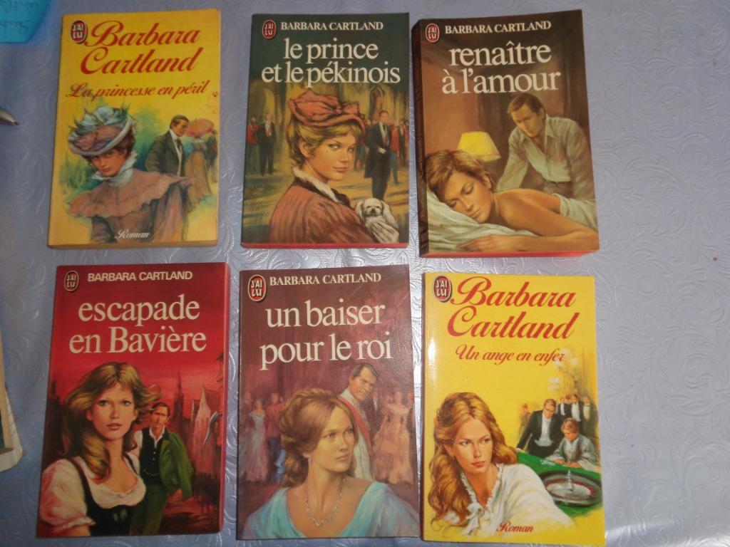 Lot 10 romans van Barbara Cartland, Boeken, Romans, Ophalen