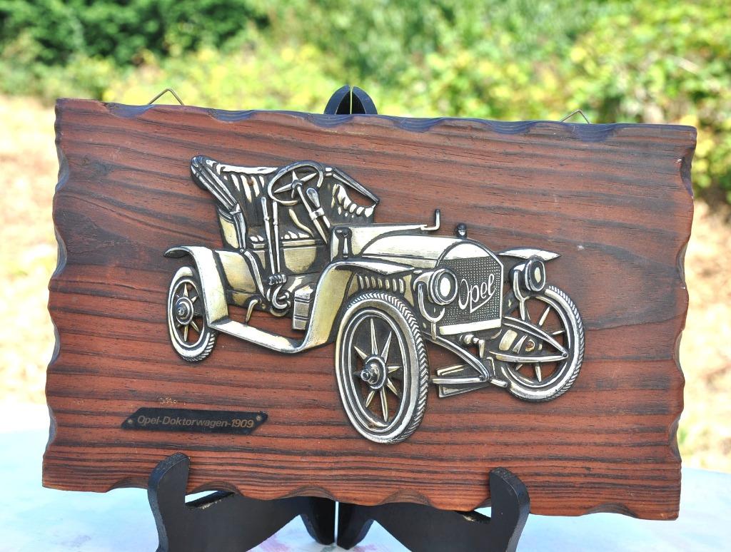 decoration murale en bois avec metal vieux taco, Ophalen of Verzenden, Gebruikt