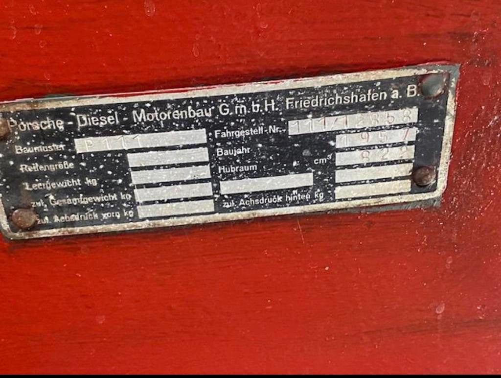 Traktor Porsche Diesel P111 1957, foto 6