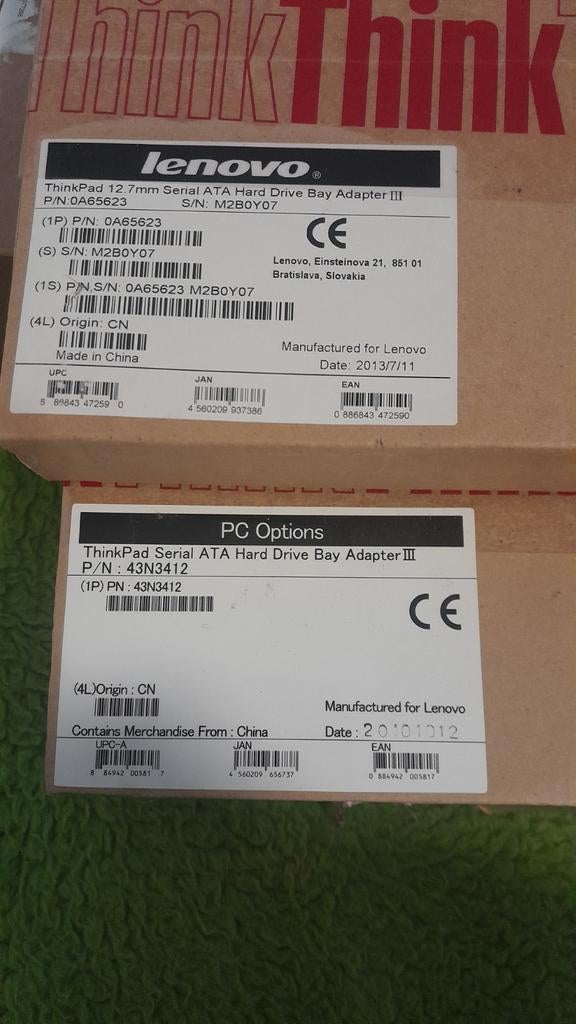 Thinkpad serial ATA hard drive bay adapter III, Enlèvement ou Envoi, Neuf