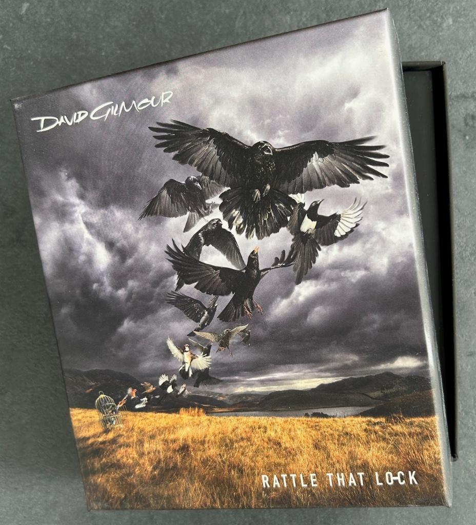 DAVID GILMOUR - Rattle that lock (Boxset, CD &BluRay, 5.1ss), Cd's en Dvd's, Cd's | Rock, Zo goed als nieuw, Progressive, Verzenden