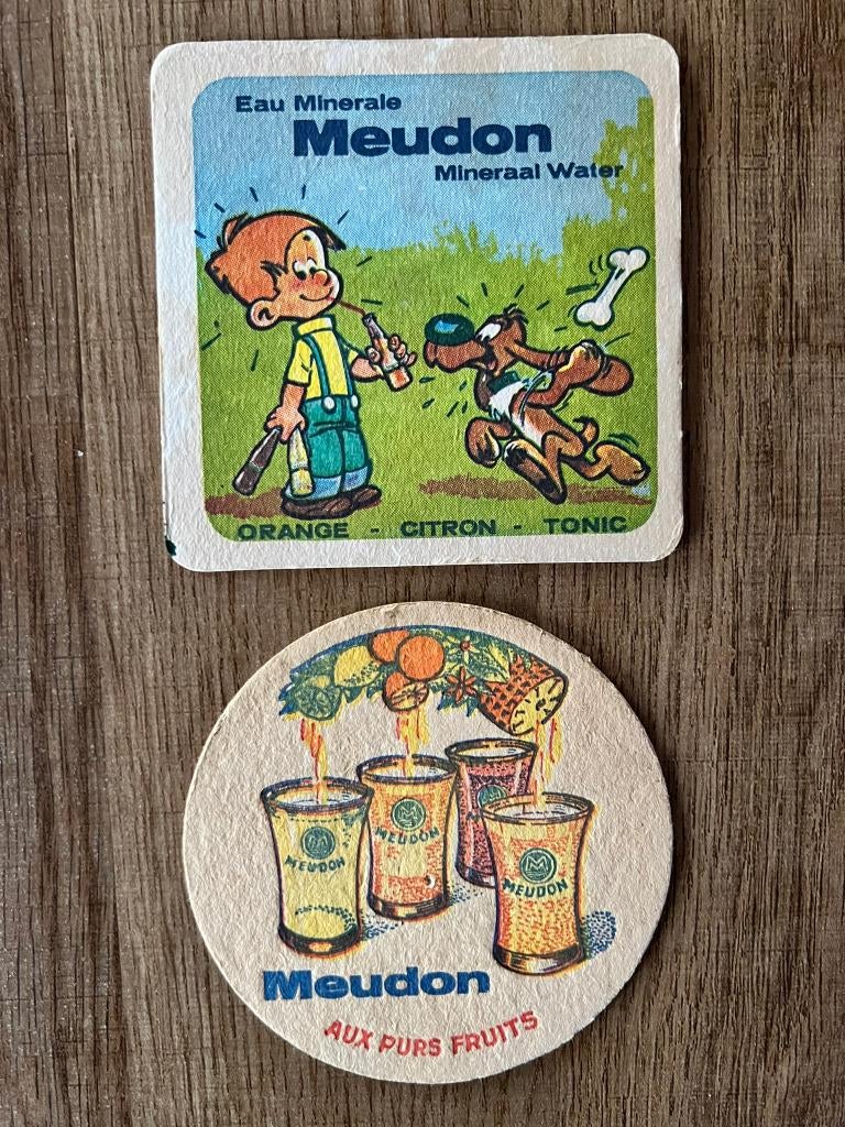 Bierviltjes - MEUDON BOLLIE EN BILLIE 3, Enlèvement ou Envoi, Utilisé, Sous-bock