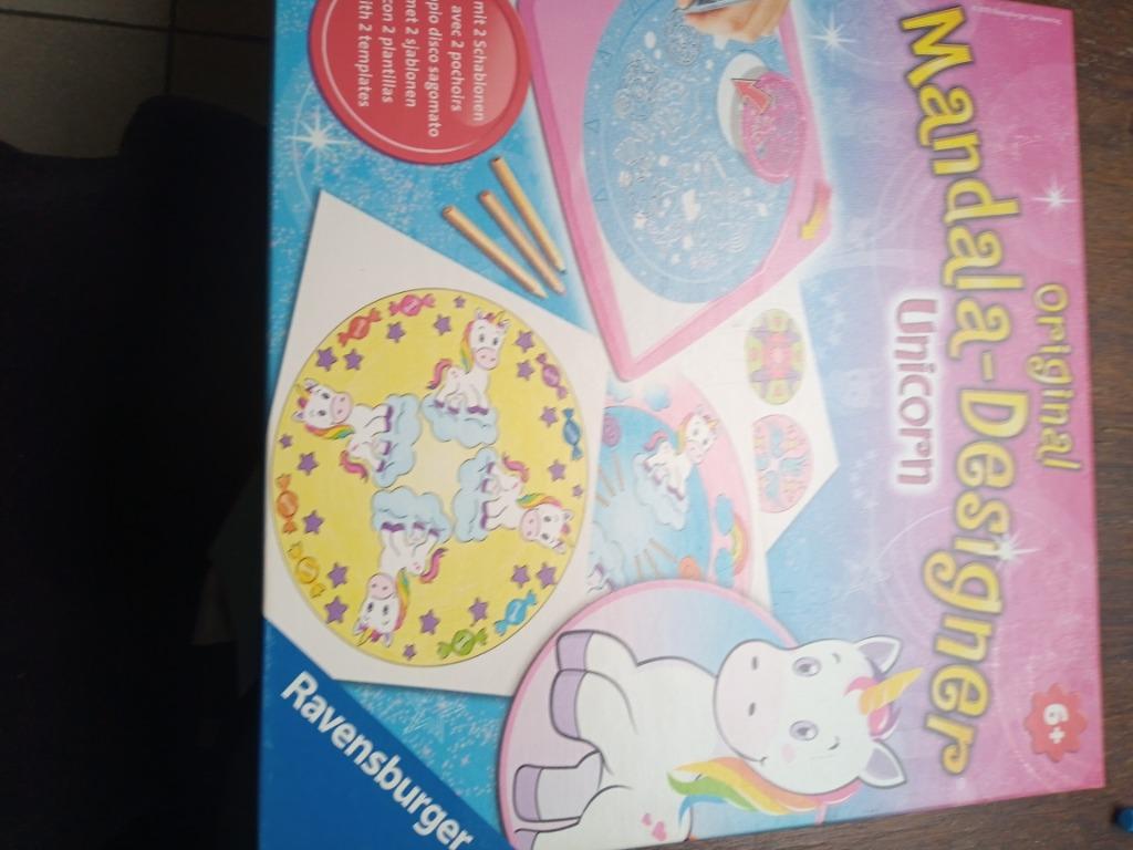 Original Mandala -Designer Unicorn 6+ Ravensburger, Ophalen, Zo goed als nieuw, Knutselen