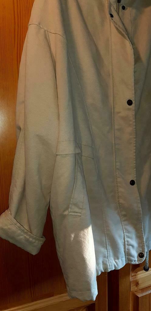 Veste en daim beige pour femme taille 50 52, Enlèvement, Comme neuf, Beige