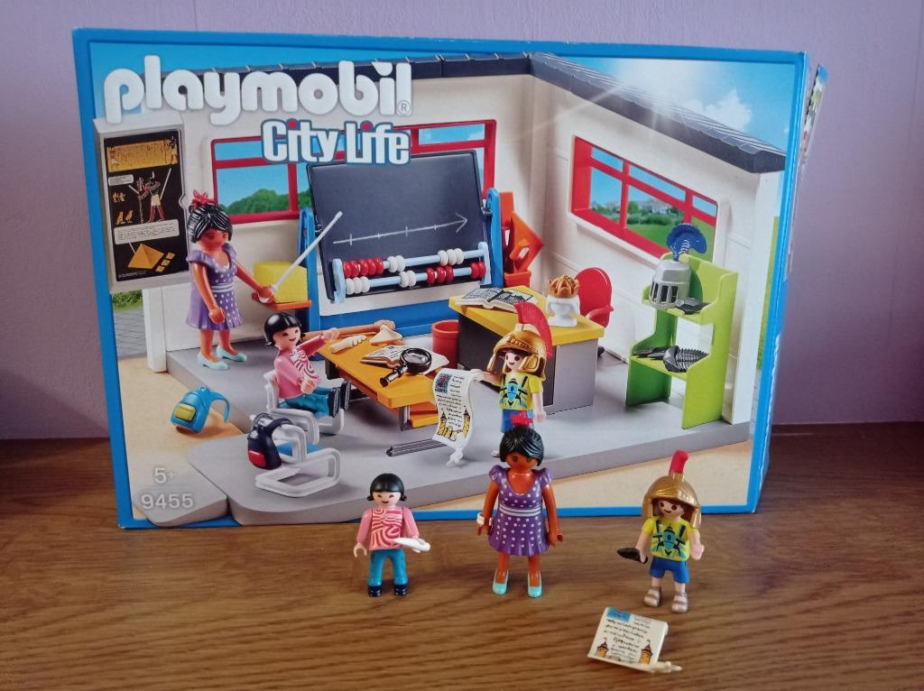 Playmobil City Life Geschiedenislokaal – 9455, Ophalen, Zo goed als nieuw, Complete set