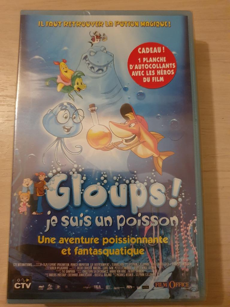 Nouvelle K7 VHS sous blister Gloups ! Je suis un poisson, Enlèvement ou Envoi, Neuf, dans son emballage, Dessin animé