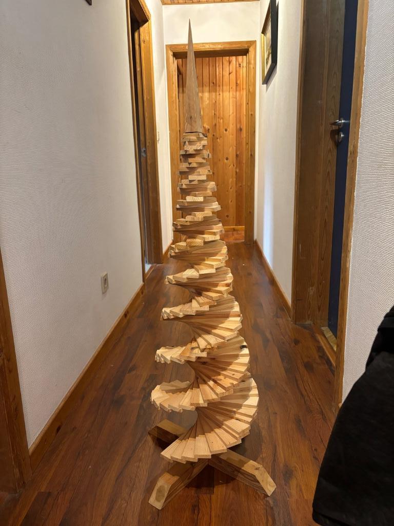 Sapin de Noël en bois, Enlèvement, Neuf