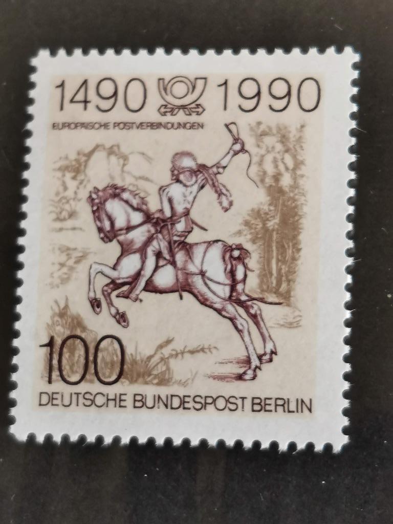 Berlijn 1990 - kunst - Albrecht Dürer - ruiter te paard **, Ophalen of Verzenden, 1990 tot heden, Postfris
