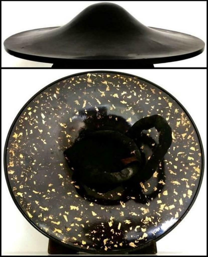 Prachtige Samurai Jingasa helm (Edo Periode 1600-1868), Ophalen