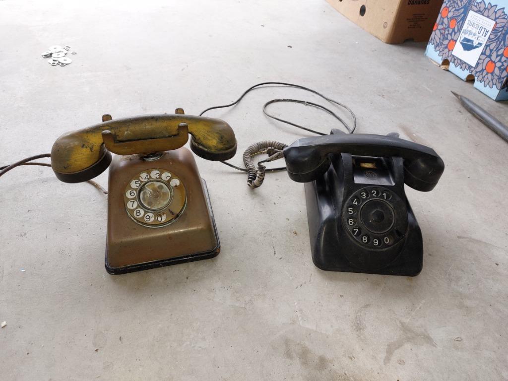 Vintage telefoon, Telecommunicatie, Telefooncentrales, Ophalen of Verzenden, Gebruikt, Analoge centrale