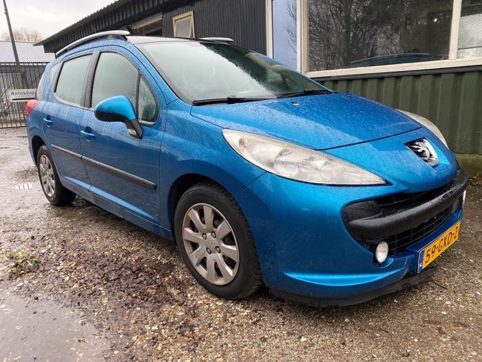 Portière 4portes avant droite d'un Peugeot 207 (KMU), -, 3 mois de garantie, Utilisé, Porte