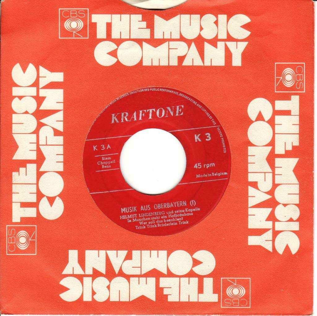VINYL 45T - HELMUT LINDENBERG UND SEINE KAPELLE, Ophalen of Verzenden, Overige genres