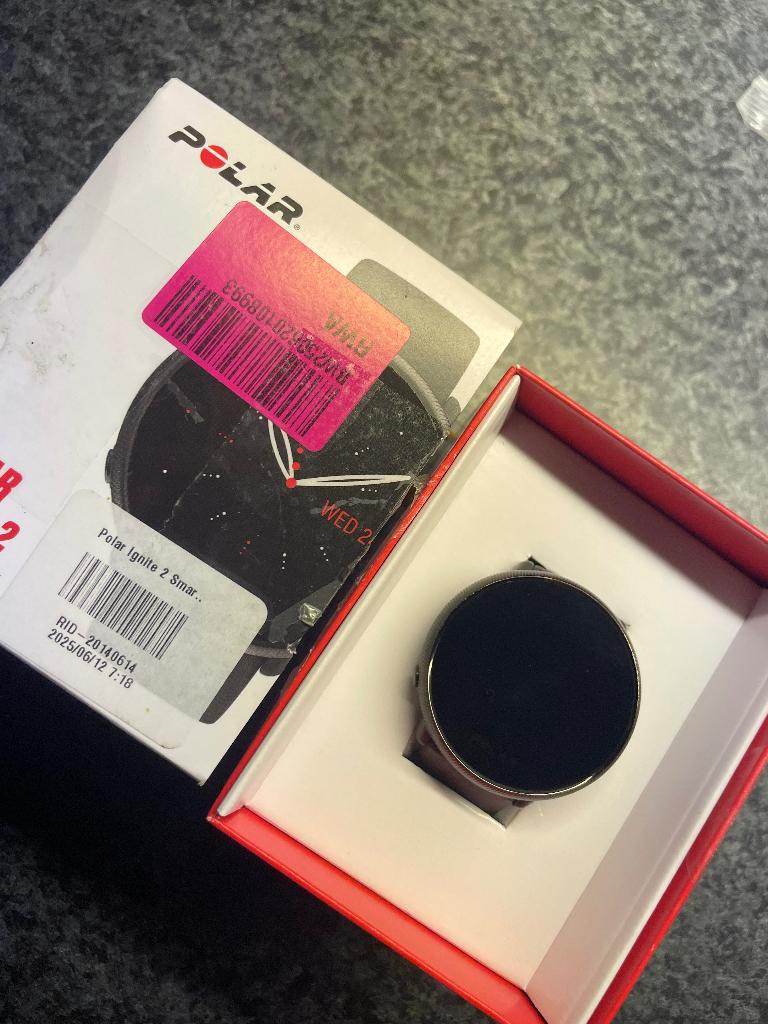 Polar Ignite 2, Verzenden, Zwart, Nieuw, Waterdicht
