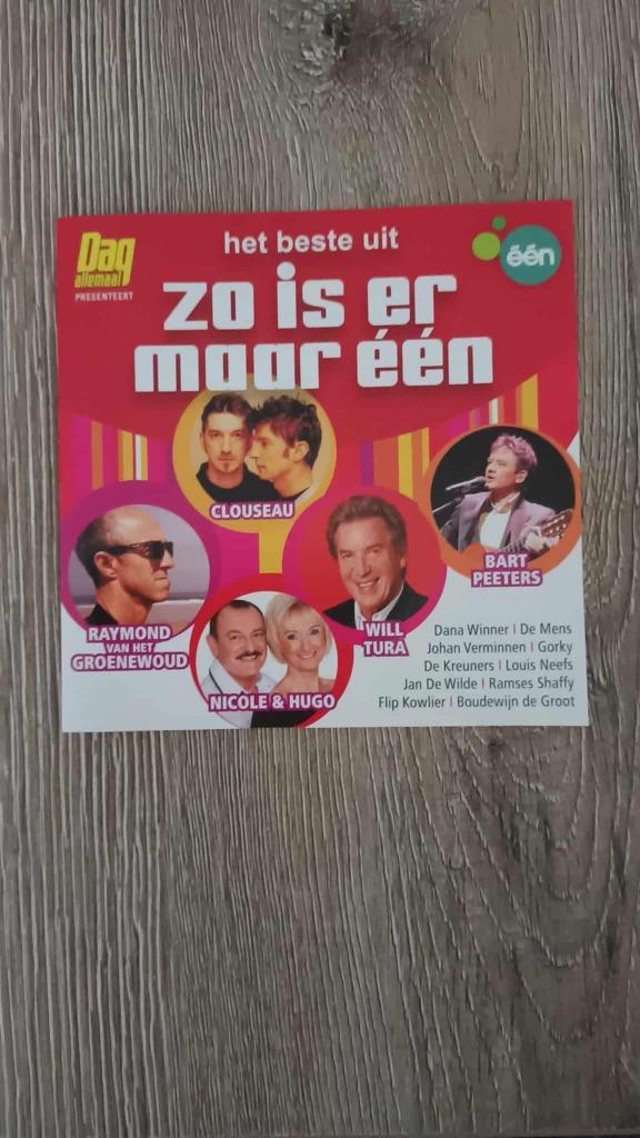 Het beste uit Zo is er maar een, CD & DVD, Envoi, Comme neuf, Autres genres