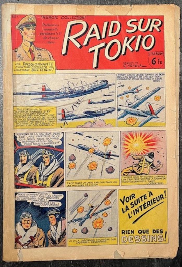 Héroïc-Albums 1ère année (1945-46) - 9 numéros, Utilisé