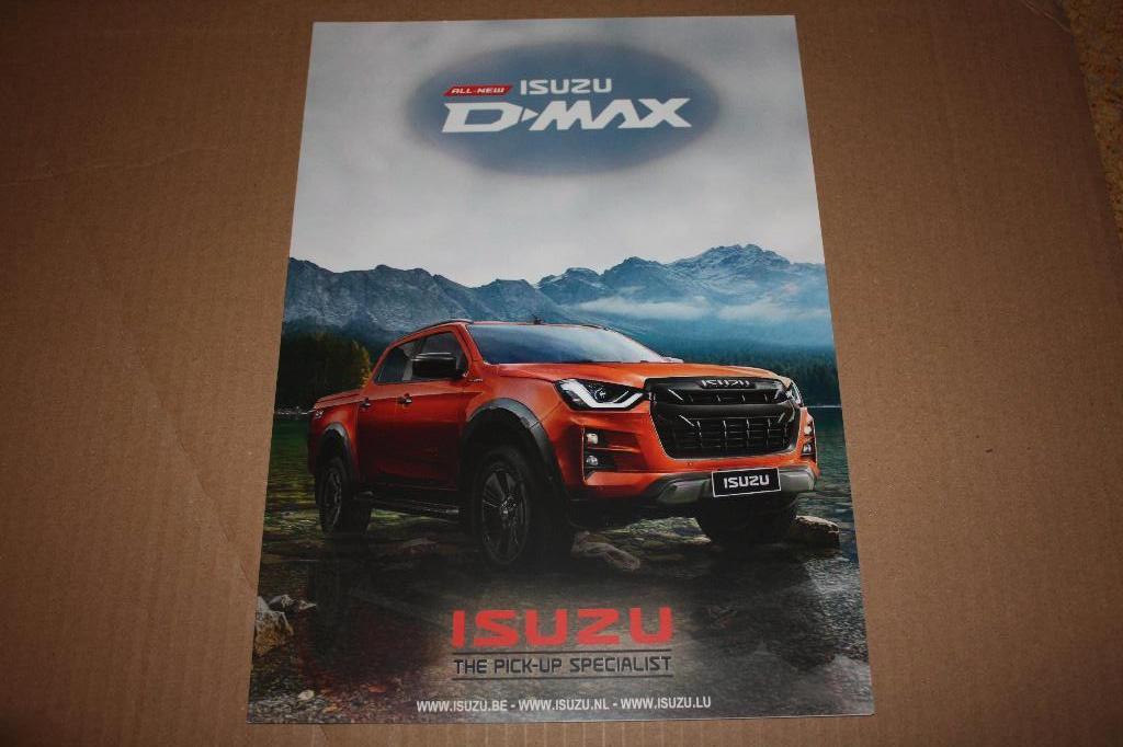 ISUZU D-max brochure 2024, Boeken, Catalogussen en Folders, Ophalen of Verzenden, Nieuw, Folder
