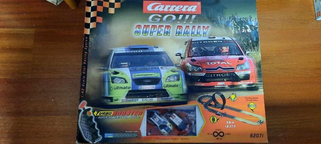 Carrera va au super rallye, Électrique, Carrera, Enlèvement, Avec looping