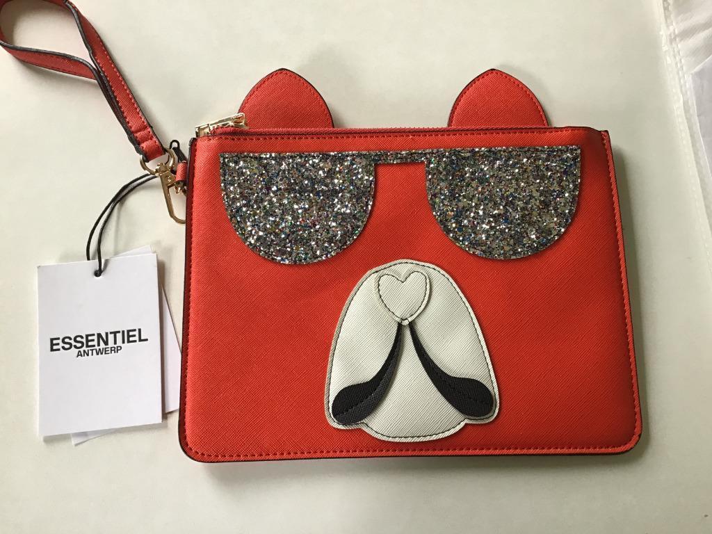 Essentiel Antwerp pochette, Enlèvement ou Envoi, Neuf, Rouge, Autres types