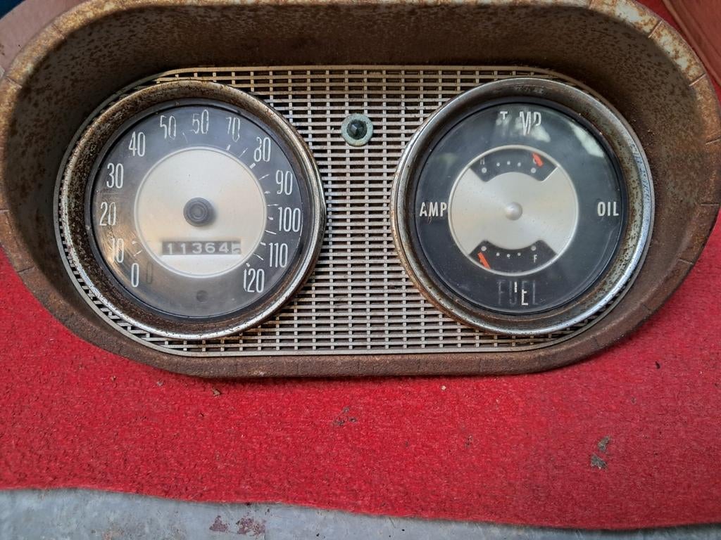 Studebaker dashboard, Enlèvement