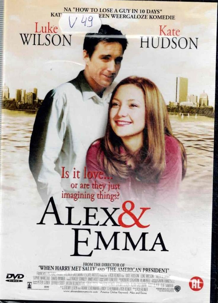 dvd   -   Alex & Emma, Alle leeftijden, Ophalen of Verzenden, Nieuw in verpakking