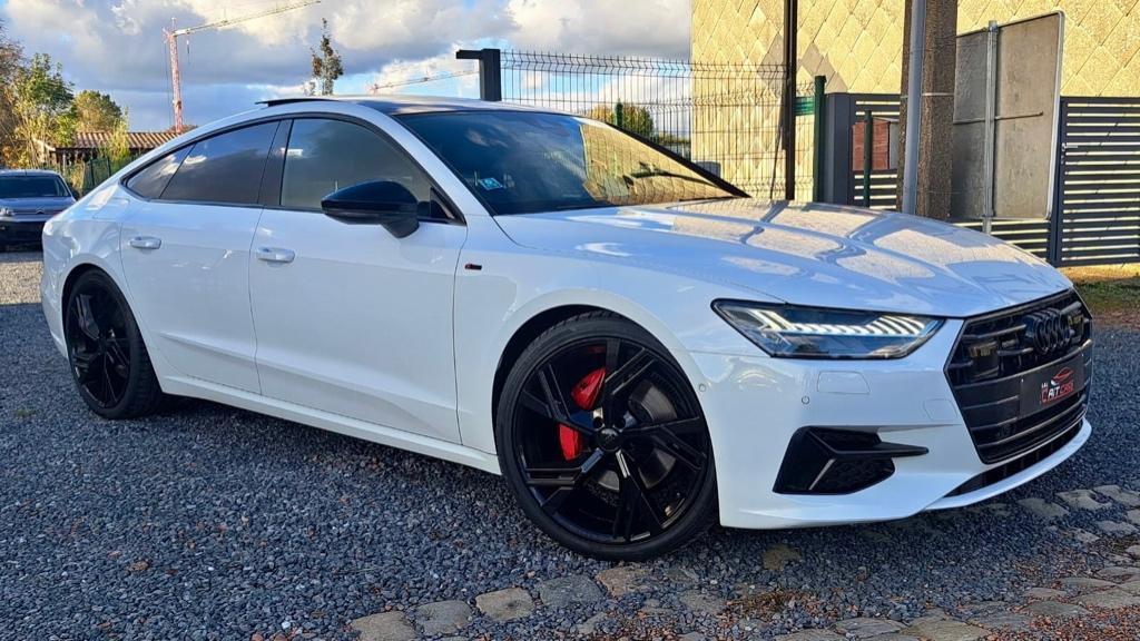 AUDI A7 50 HYBRIDE QUATTRO S-LINE TIPTRONIC TVA DEDUCTIBLE !, Achat, Euro 6, Entreprise, Interruption de démarrage