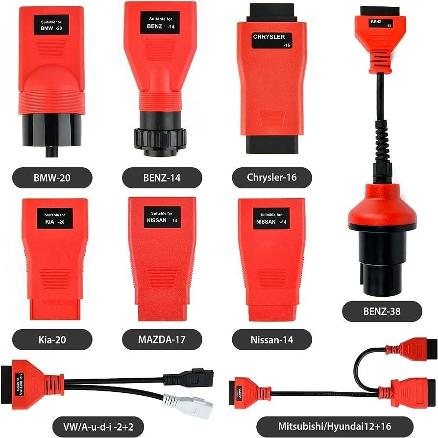Autel OB1 verloopstekkers oude auto's oldtimer uitlezen, Ophalen of Verzenden, Nieuw