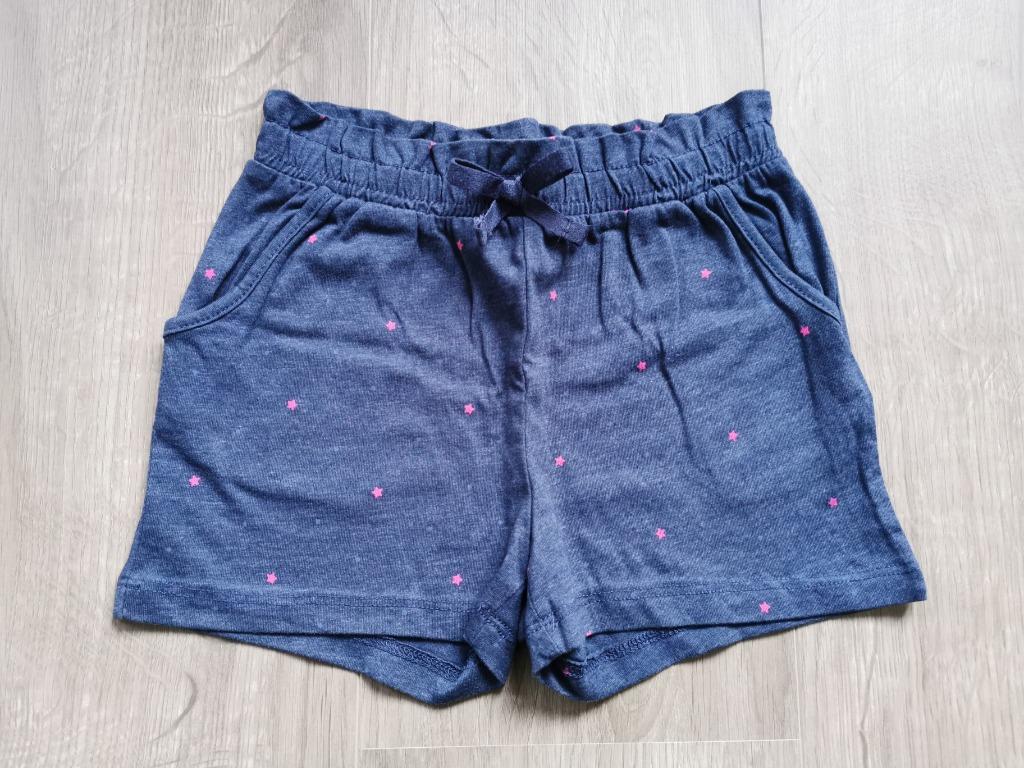 Donkerblauwe short H&M - maat 98, Kinderen en Baby's, Kinderkleding | Maat 98, Broek, Meisje, H&M, Ophalen of Verzenden