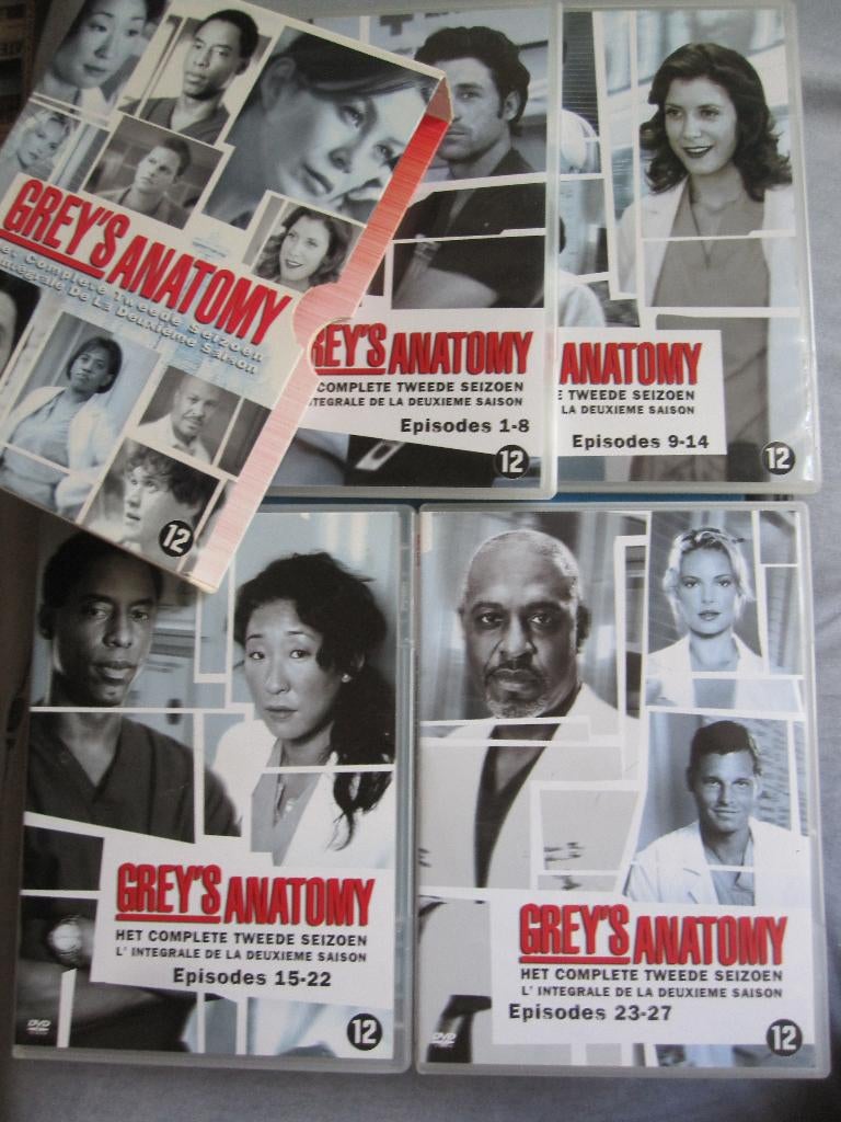 Grey's Anatomy - Het complete tweede seizoen (2006) 8 disc, Boxset, Drama, Ophalen of Verzenden, Zo goed als nieuw