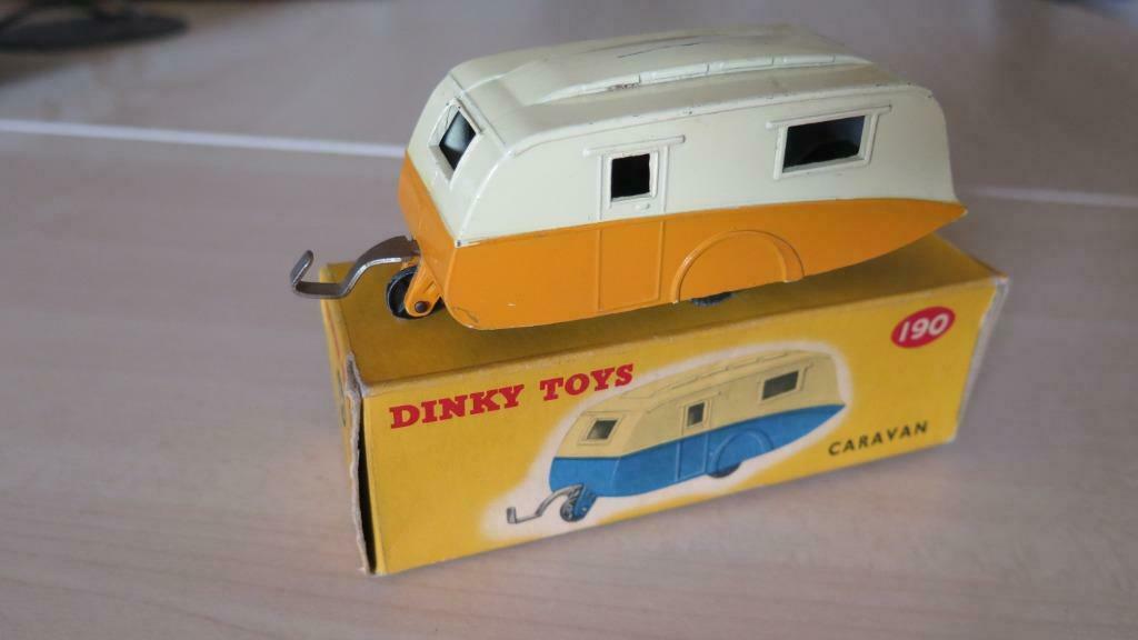 Dinky Toys 190 Caravane, Hobby & Loisirs créatifs, Enlèvement, Utilisé, Dinky Toys