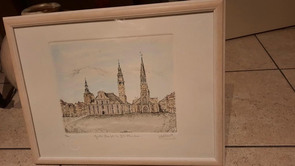 Grand-Place Saint-Trond Wellens, Antiquités & Art, Enlèvement ou Envoi