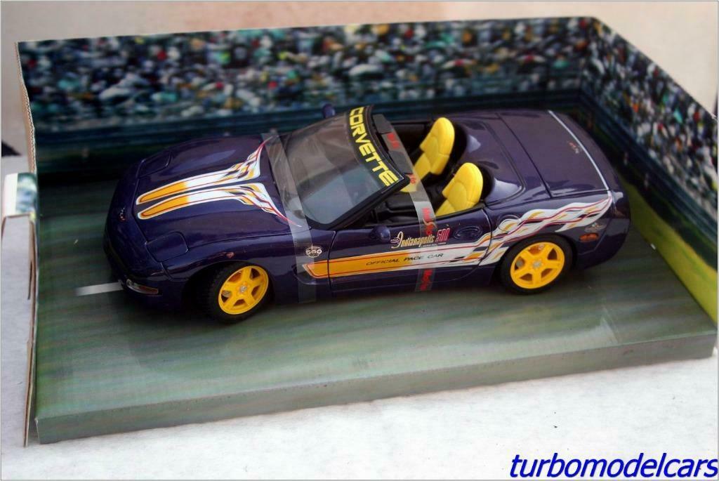 Chevrolet Corvette Pace car 1998 Indianapolis 1/18 Maisto, Ophalen of Verzenden, Nieuw, Auto, Maisto