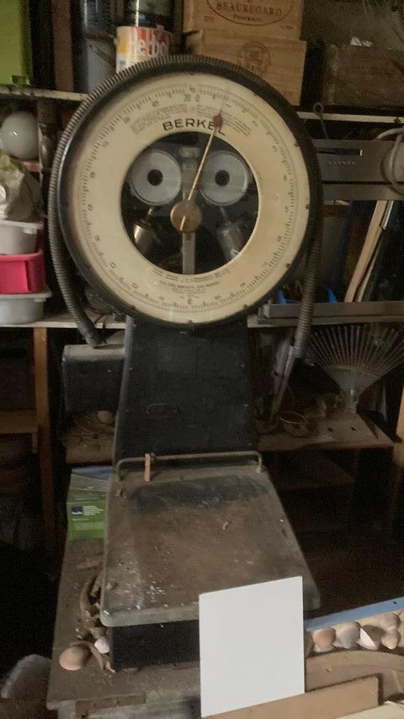 Berkel bascule ( weegschaal), Electroménager, Balances, Analogique, 10 à 50 kg, Autres types, Enlèvement