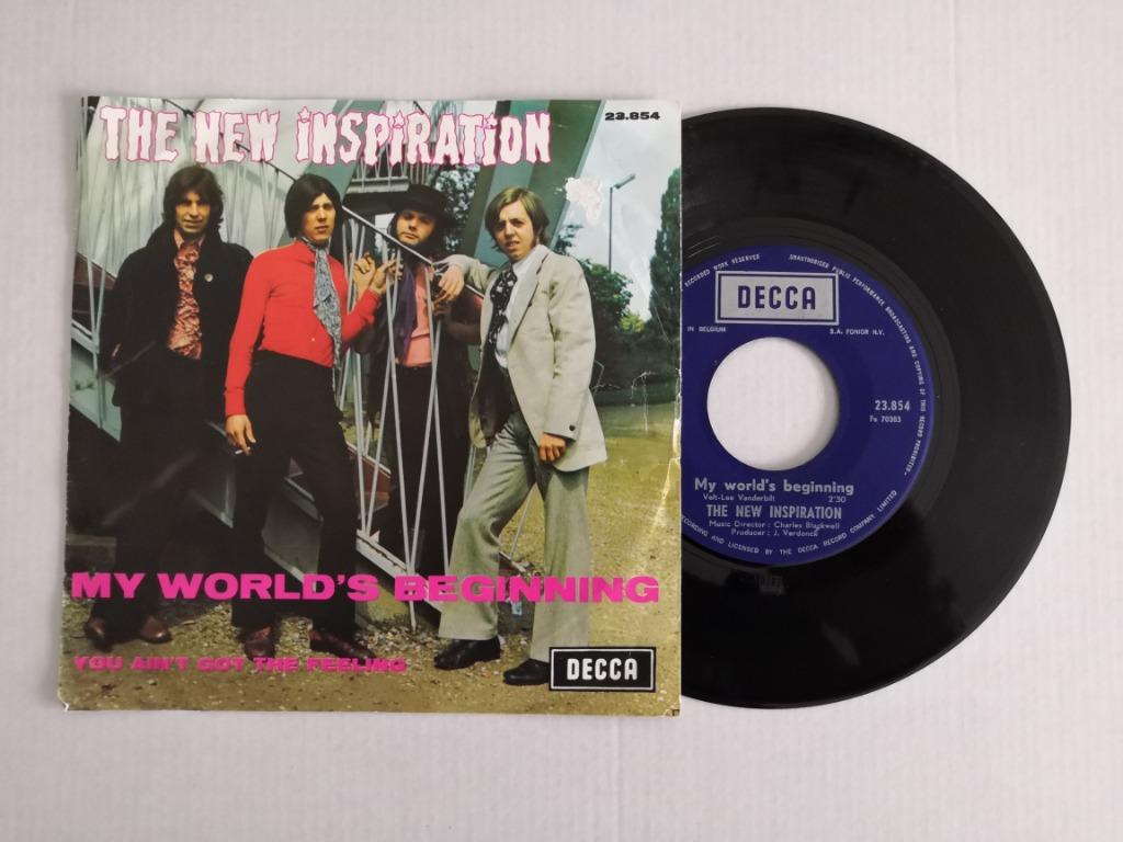 THE NEW INSPIRATION - My world's beginning (single), Cd's en Dvd's, Verzenden, Zo goed als nieuw, Pop