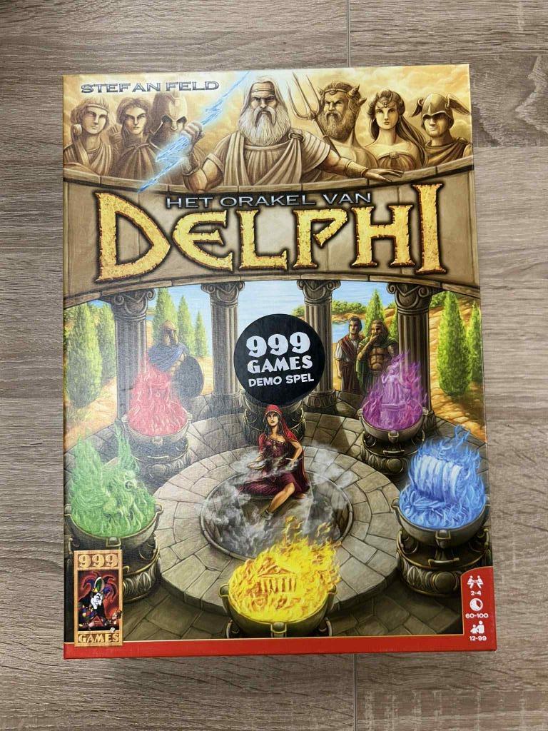 Het orakel van Delphi - Bordspel, Ophalen of Verzenden, Zo goed als nieuw, 999 Games